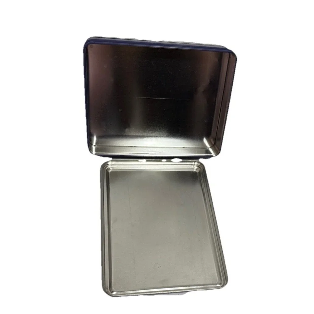 Vintage Hershey's Kisses Tin - A‎ Kiss for You- Holiday Candy Storage Metal Tin